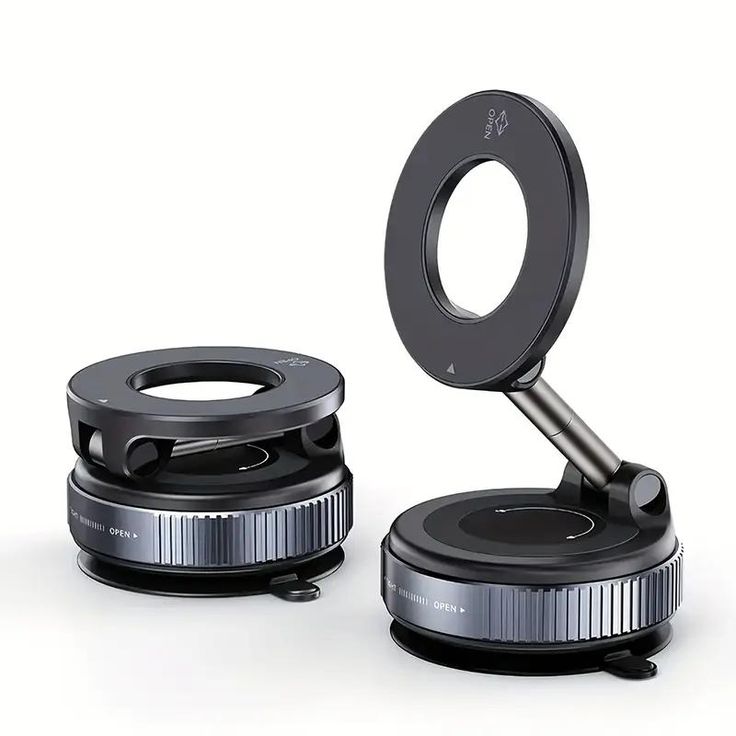 52mm Magnetic CPL Phone Camera Filter with Foldable Adjustable Mount – Anti-Glare Polarizing Lens for Smartphone Photography